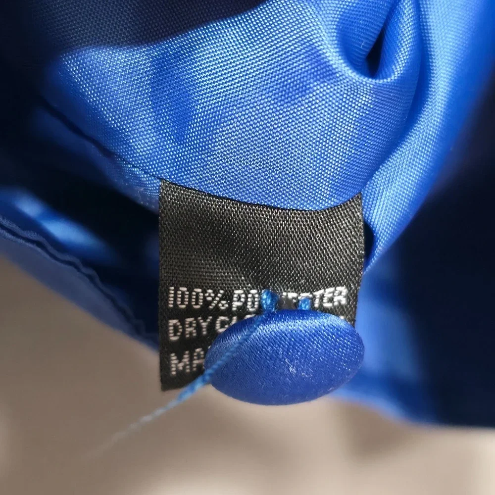 Vesuvio Napoli in‎ Italy Men's Blue Tuxedo Vest Size Medium